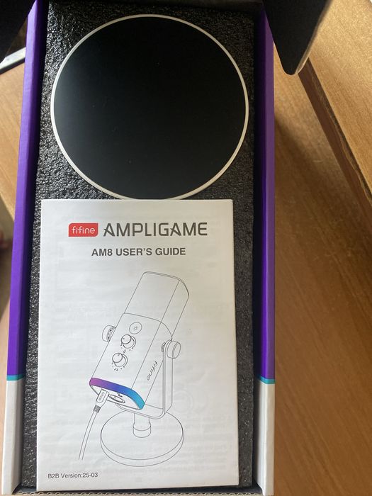 Микрофон fifine am8 белый