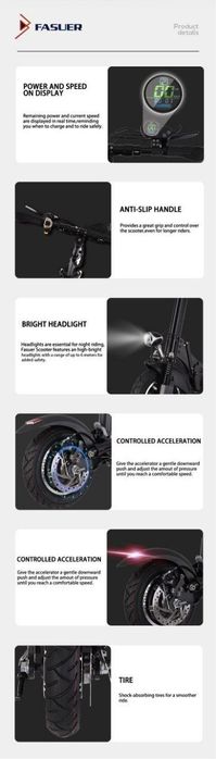 Новые электросамокаты со склада в коробке