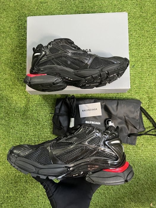Balenciaga Runner Negri led + albi - 42