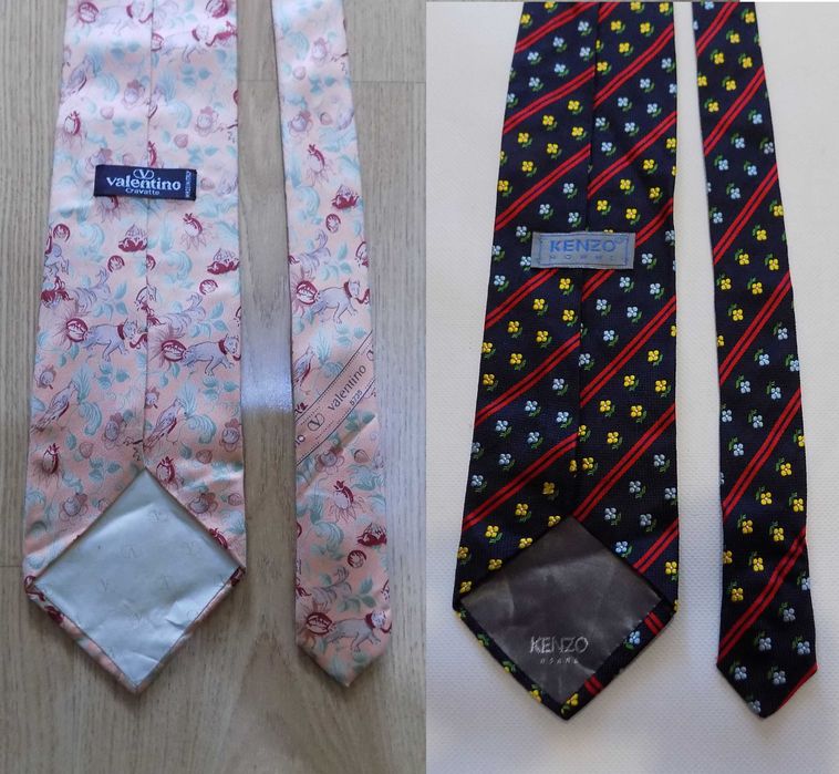 вратовръзка valentino garavani/kenzo папионка мъжка оригинална копринена