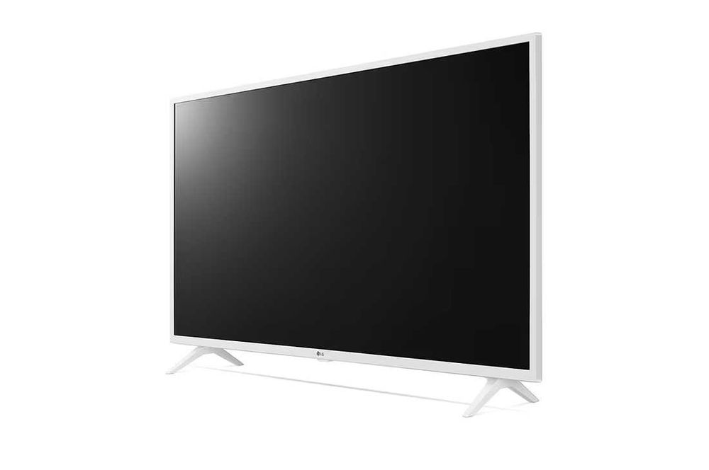 LG 43UQ76903LE 43 4K UHD IPS Smart TV, White (Бял) + Magic Remote, Като Нов, Отлично Състояние.