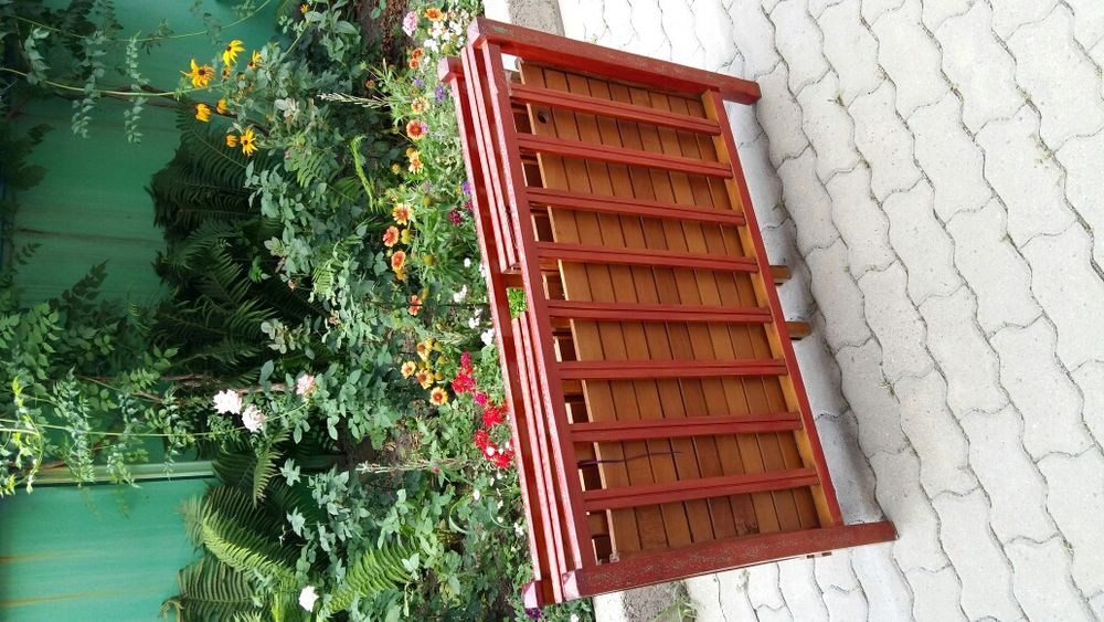 Манеж из натурального дерева