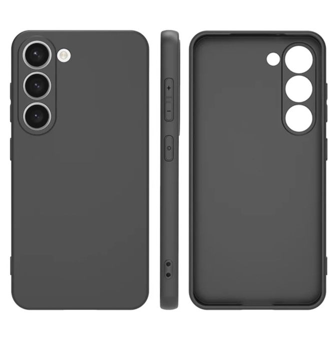 Samsung A14/34/A54/A15/A25/A24/A26 Husa Fashion Silicon Neagra Clara