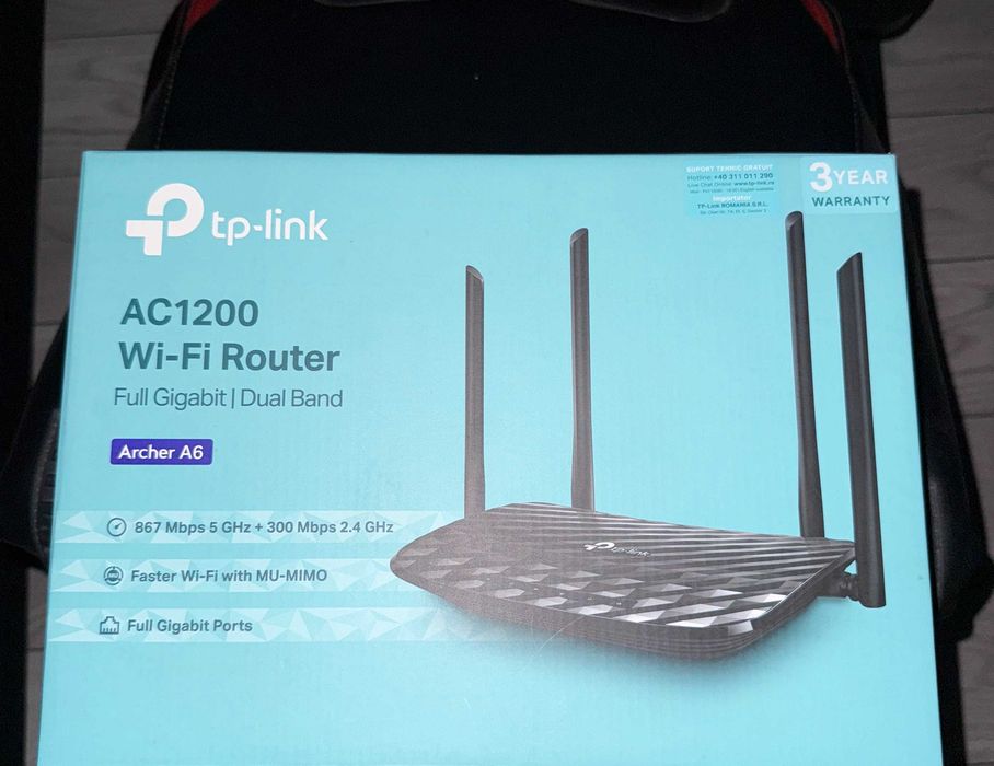 Router TP LINK ARCHER A6 Dual Band