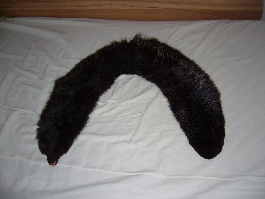 Яка от лисица/естесвен косъм