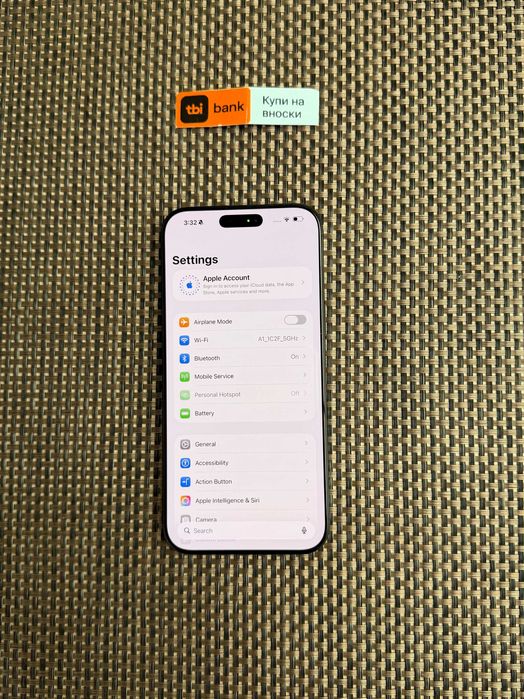 100% Батерия! iPhone 16 Pro MAX лизинг от 31€/мес Black Titanium 256GB