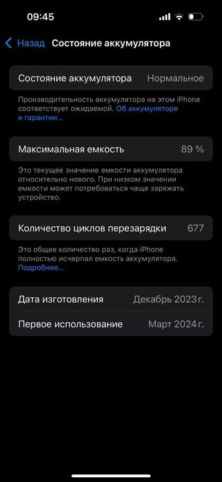 Iphone 15 pro на 128гб
