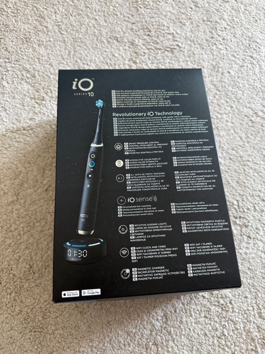 Periuta de dinti electrica Oral-B iO10 NOUA, Cosmic Black
