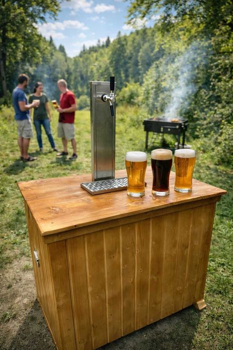 Dozator de bere de inchiriat cu 1 sau 2 robineti