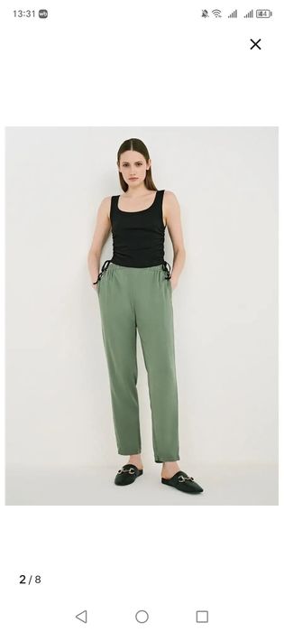 Брюки Баги из вискозы