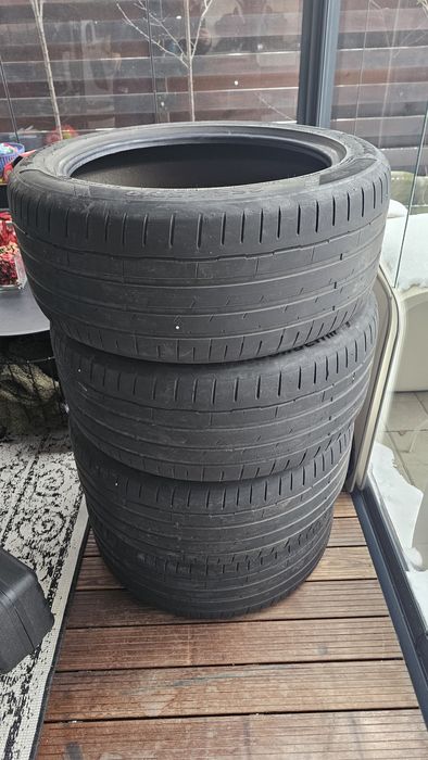 Anvelope vara Tesla originale Hankook pe 19