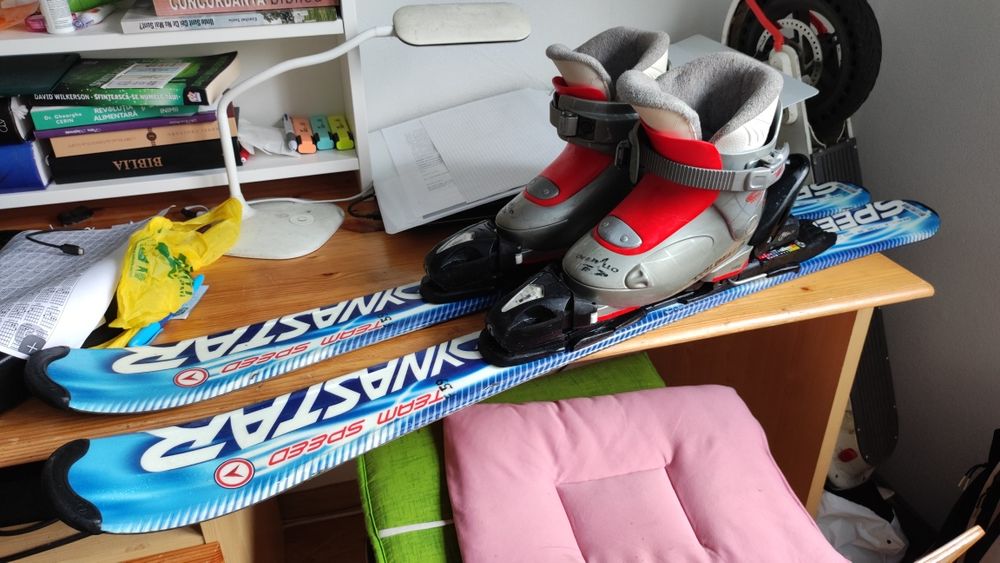 Set schiuri, clăpari și bețe copii