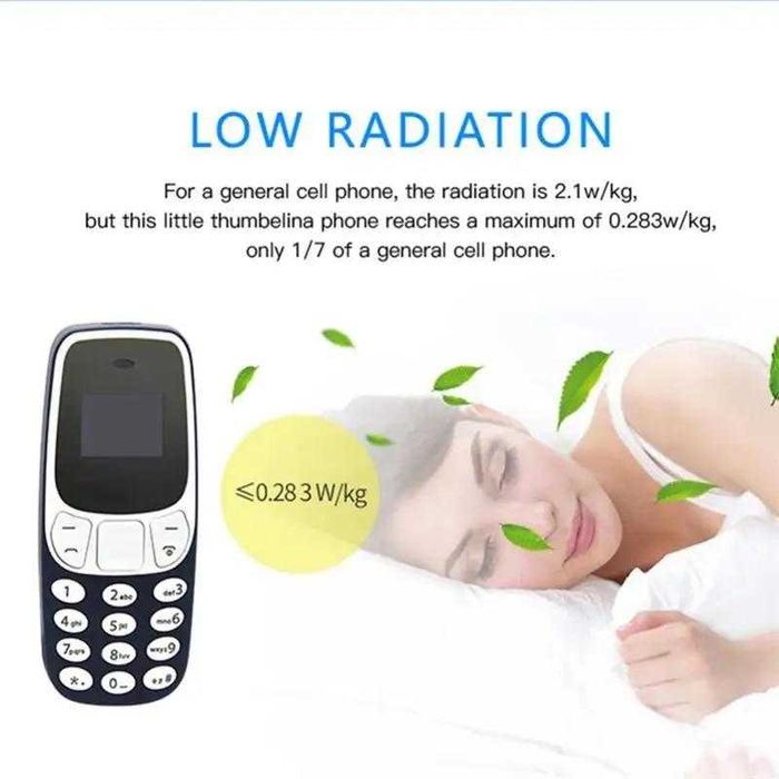 Mini Telefon Dual-Sim Cu Butoane