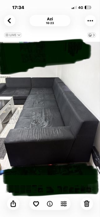 Coltar in stare cum se vede in poze este valabil pana vineri