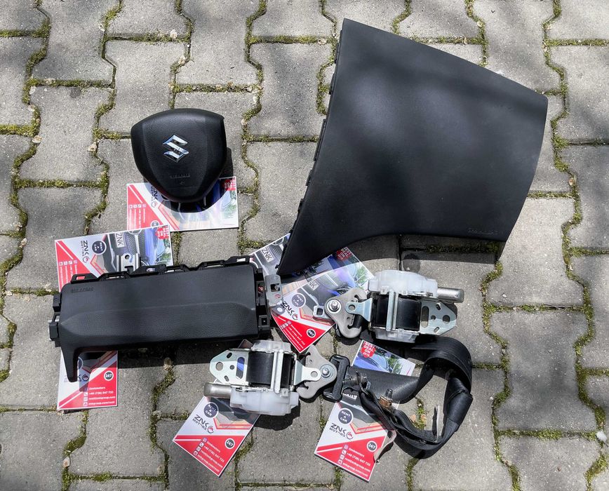 Suzuki Swift MK7 kit airbag volan / pasager - set centuri de siguranta