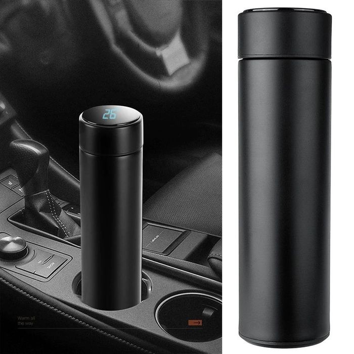 Термо чаша с LED дисплей