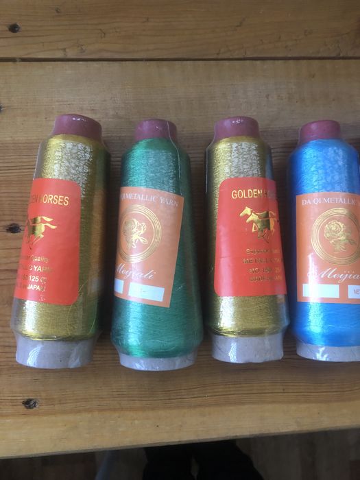 Нитки люрикс