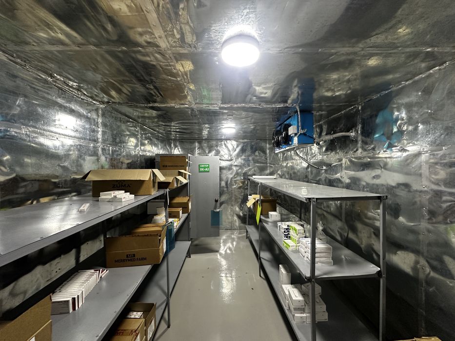 Склад, цех 12 соту 550кв м. ишлаб чиказиш учун Оригзор ва темир бозор