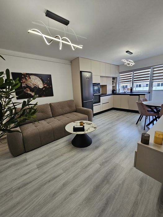 Apartament  2 camere NOU + MOBILAT COMPLET | 50,2 mp + balcon 8,1 mp | PARCARE | Sub Cetate City 2