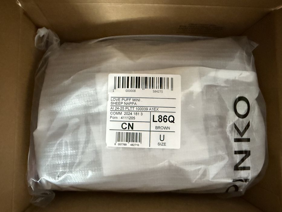 PINKO Love Mini Чанта НОВА*