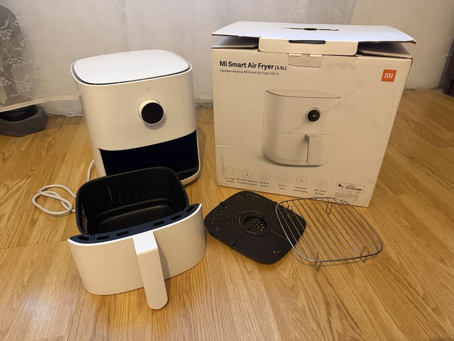 Friteuza Xiaomi Mi Smart Air Fryer BHR4849EU 1500W 3.5L 8 programe Alb