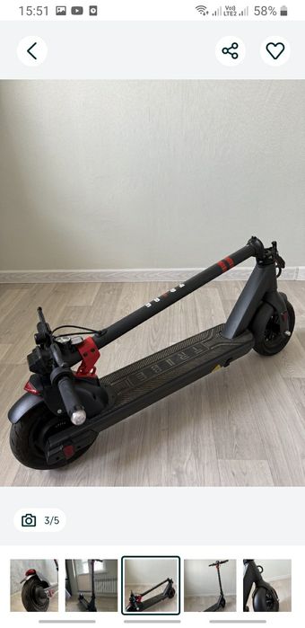 самокат tribe maya черный