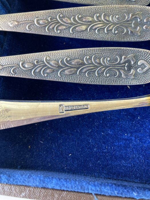 Set 6 linguri aurite