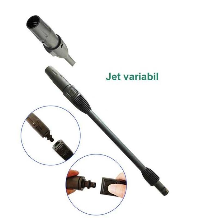 Set pistol lance spalare si spumare Karcher seria K K2 K3 K4 K5 K6 K7