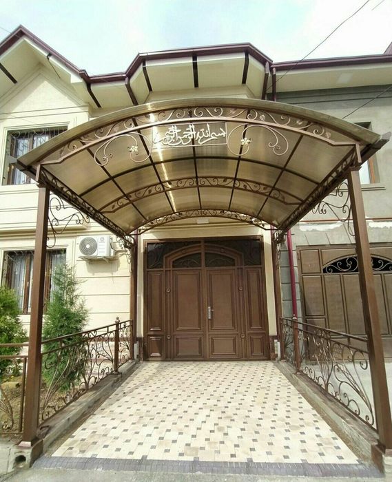 Reshotka darvoza perilla ograjdeniya kozirok