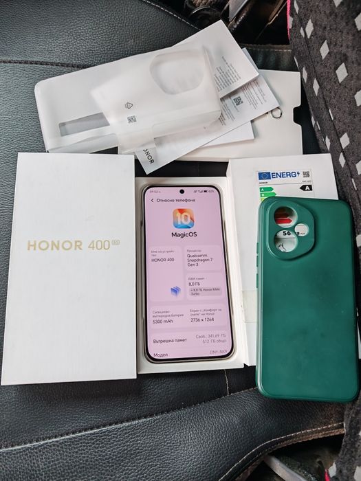 Honor 400/8-512/,отличен, комплект.