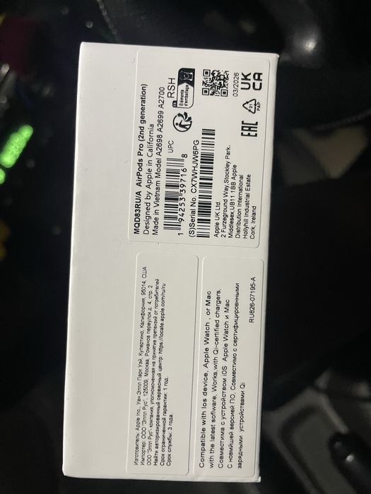 Айэр подс про 2 поколения