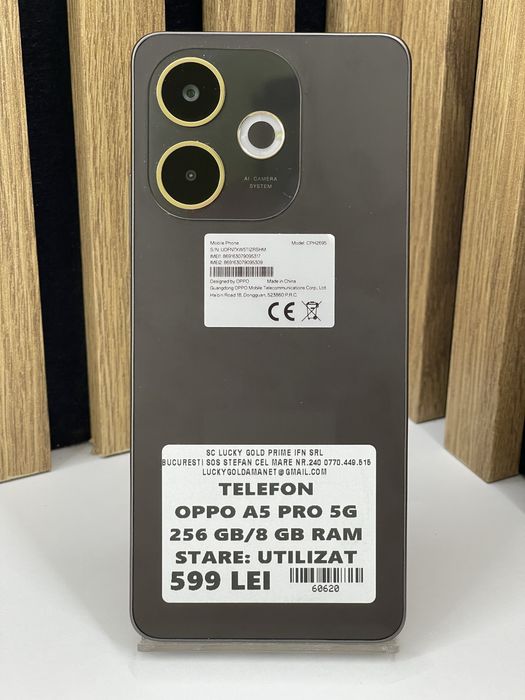 Oppo A5 Pro 256Gb 8Gb ram Garantie / Factura #60620