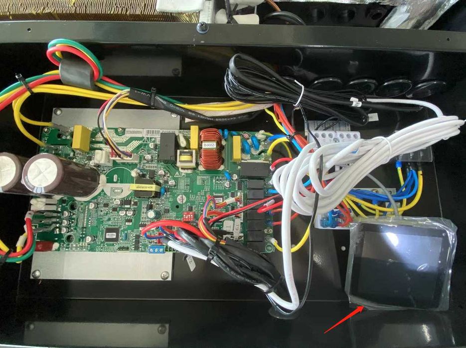 Pompa de caldura aer apa monobloc 13kW monofazic full DC EVI inverter