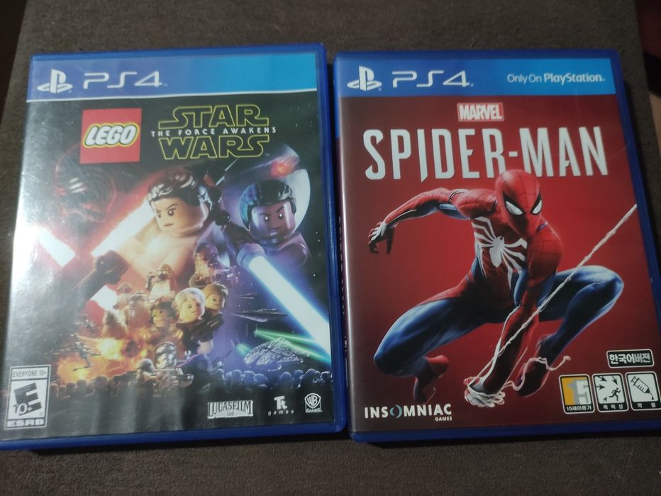 Игры от ps4/5 Lego star wars. Spider man. Tekken. Rachel clank.