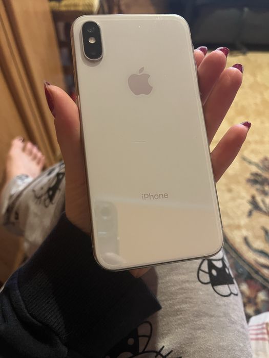 Iphone X silver