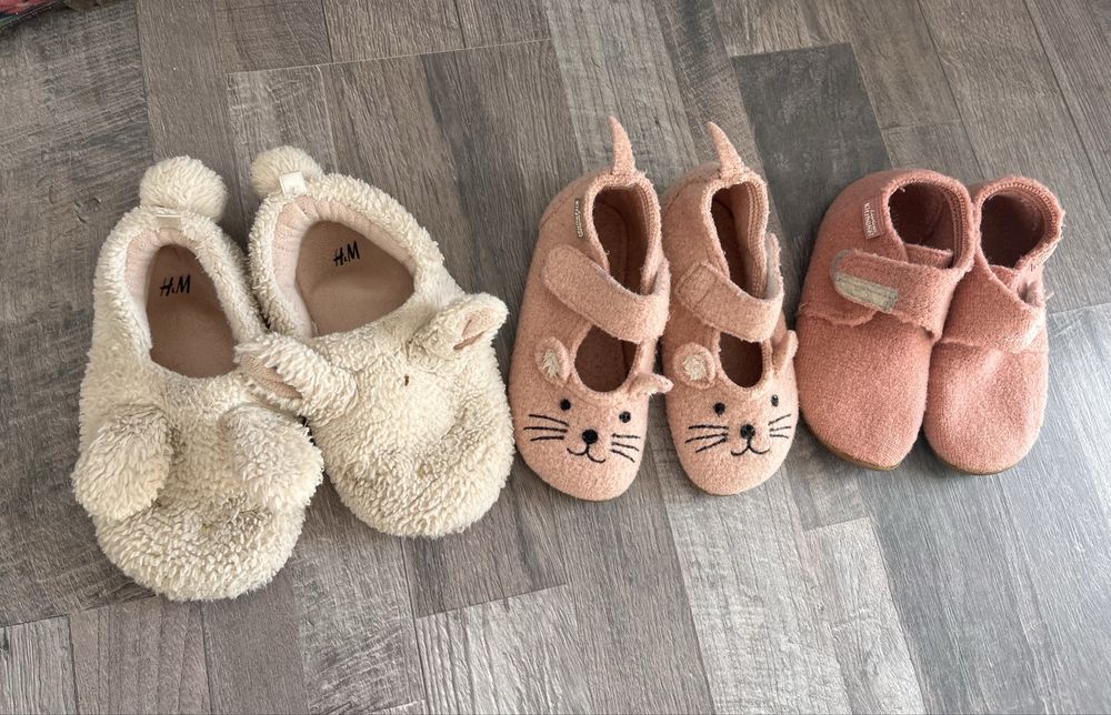 Papuci de casa fetite pt iarna 25/26