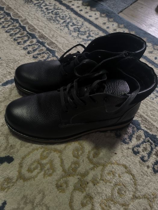 Полуботинки кожаные