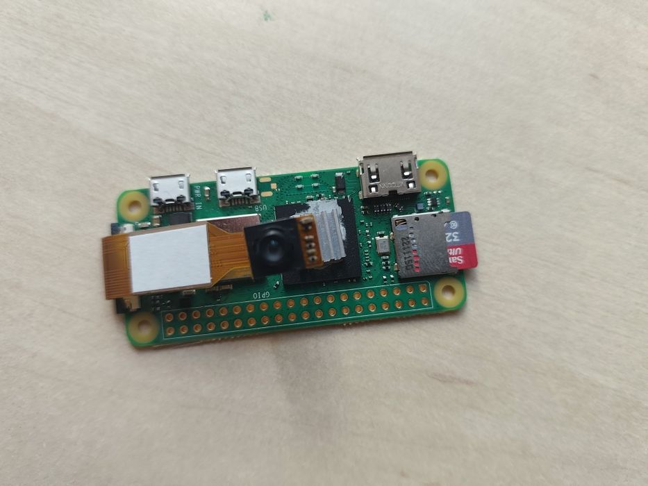 Raspberry pi zero 2w + камера