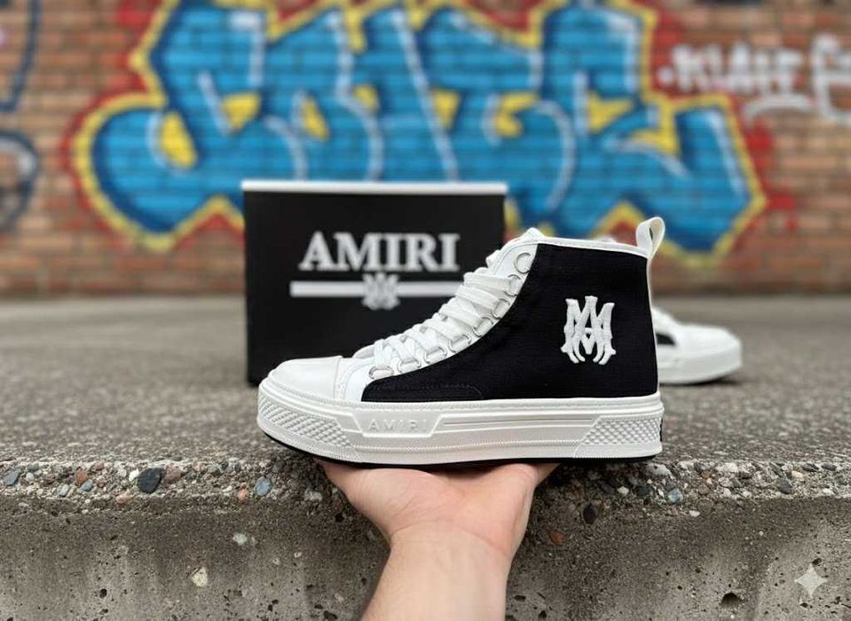 Ghete AMIRI Court High - Adidasi Full Box