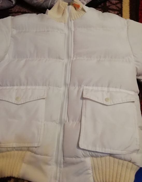 Geaca groasă de iarnă pentru fete plus alta cadou