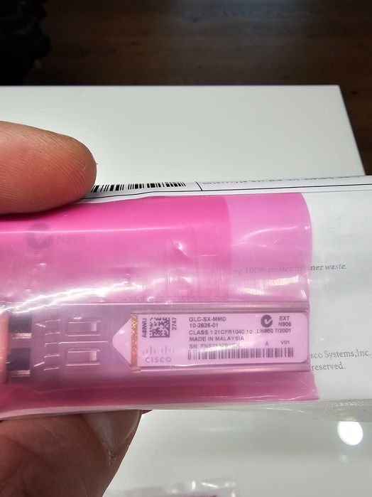 Cisco GLC-SX-MMD= 1000BASE-SX SFP transceiver module, MMF, 850nm, DOM