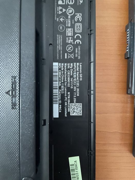 Lenovo G510 intel i5-4210 video gpu 2gb ddr3