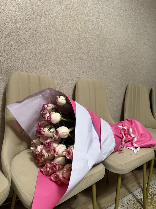 Роза 25шт свежая