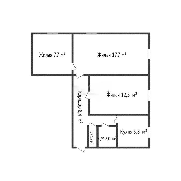 3-комн Тепличный комбинат