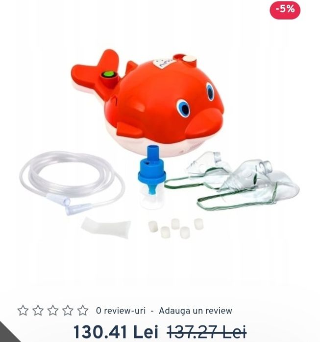 Vând nebulizator delfin