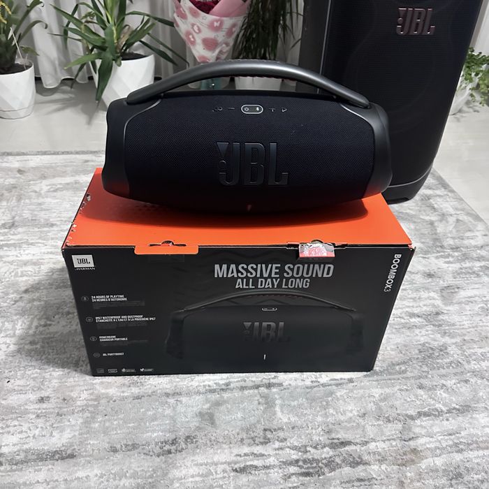Jbl boombox 3 schimb partybox
