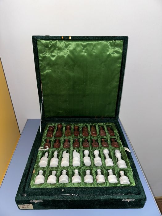 Tablă sah din marmură, made in Pakistan