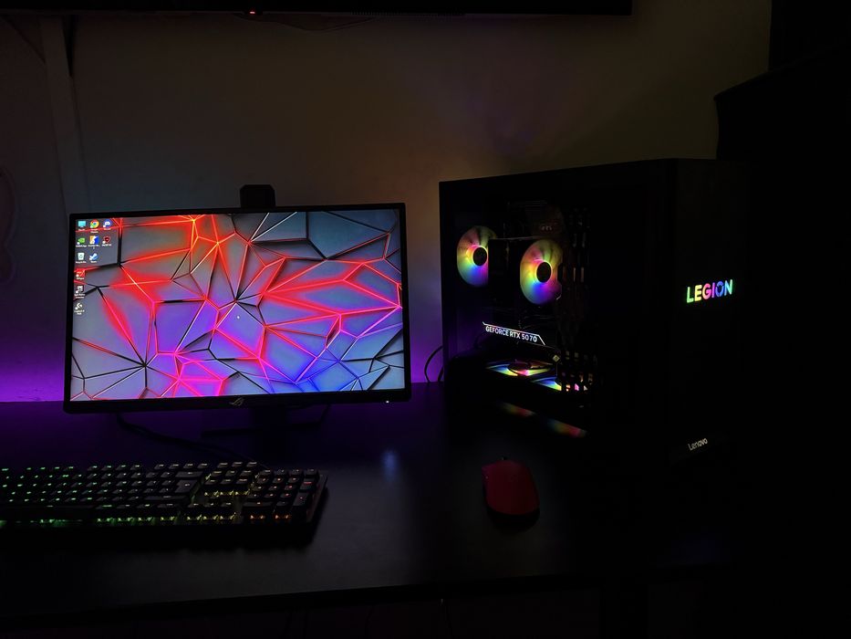 Setup Complet Pc Gaming Ryzen 7 RTX 5070 Monitor 610hz