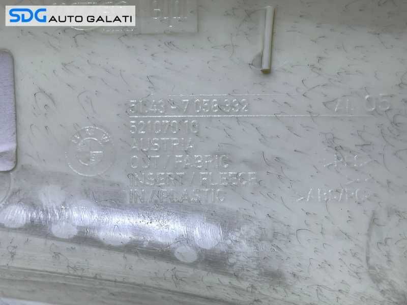 Set Plastic Plastice Capac Capace Stalp Stalpi Prag Praguri Fata Stanga Dreapta Parbriz BMW Seria 3 E90 E91 2004 - 2011 Cod 7058331 7058332