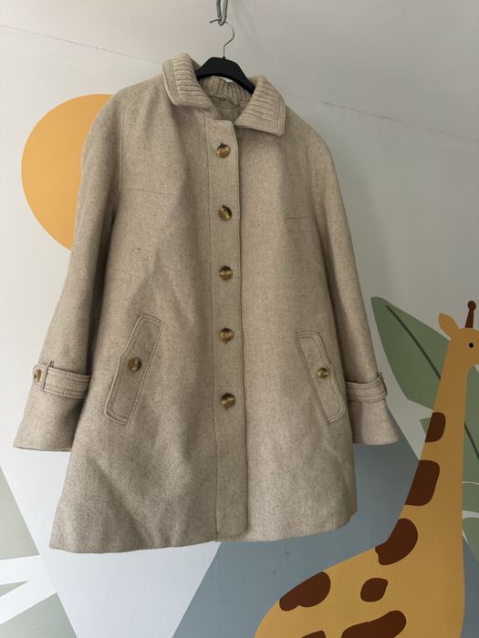 Palton din lana de primavara